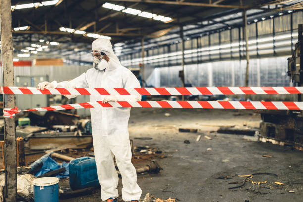 Professional Biohazard technician working in Homerville, GA